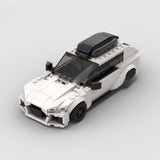 Assembled Building Blocks, Travel Sports Car Model