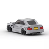 MOC Building Blocks Assembled Creative Speed Series 8 Grid Car Model