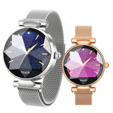 Steel Band Female Bracelet for Measuring Heart Rate and Blood Pressure