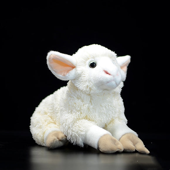 Cute Little Sheep Dolls, Simulation Figurines
