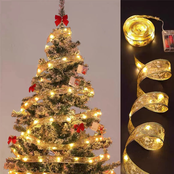 LED Silk Lights, Christmas Tree Holiday Decorative Light String