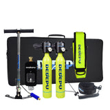 Scuba Respirator, Portable 05L Oxygen Cylinder, Water Sports Snorkeling Set