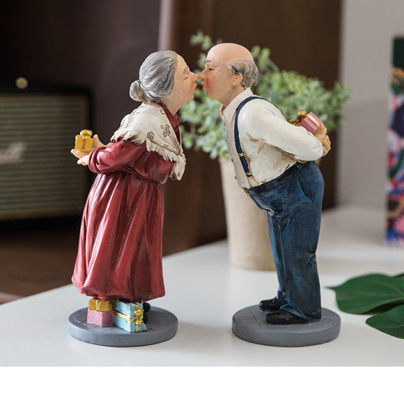 Fashion Personality Beautiful Home Decor, Old Man Figurine