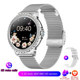 I58 Smart Watch for Women with Heart Rate, Blood Pressure & Blood Oxygen Monitor