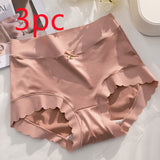 Satin Seamless Soft Fabric Underwear