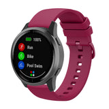 Solid Color Universal Buckle Silicone Watch Strap (Pack of 2)