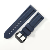 Waterproof Rubber Pin Buckle, Silicone Watch Strap (Pack of 2)