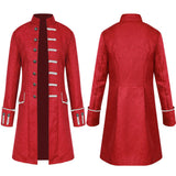 Men's Medieval Coat Jacket Trench Coat