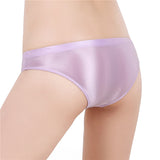 Men's Silky Shiny, Low Waist Briefs (Pack of 2)