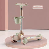 Children's Dinosaur Scooter, Multi-functional Five-in-one Baby Boys and Girls Toys