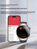 Non-invasive Blood Glucose Smartwatch, Blood Pressure Heart Rate Smart Bracelet