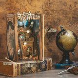 Handmade DIY Bookstand, Assembled Miniature Model Ideas