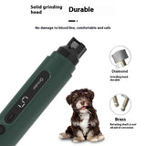 Electric Pets Nail Piercing Device for Dogs and Cats, Adjustable Speed Light Pet Products