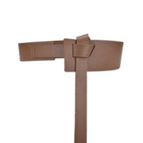 Women's Wide Waist Belt Seal, Decorative Shirt Knotted Waist Girdling Band