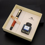 Luxury Refillable Wooden Fountain Pen for Calligraphy Practice & Signature Writing, Popular Gift Ideas