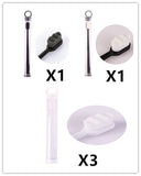 Ultra-fine Super Soft Bristle Deep Cleaning Brush, Oral Teeth Care Cleaning Travel Tool