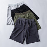 Handphone-friendly Stretch, Unlined Loose Sports Running, Quick-drying Knee Length Pants