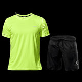 Men’s Breathable Quick-dry Athletic Clothes – Coolmax Polyester Running Wear
