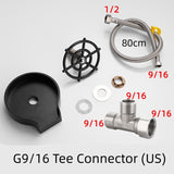 Bar Counter Cup Sink Washer, High-pressure Spray Automatic Faucet, Coffee Pitcher Wash Cup Tool Kitchen