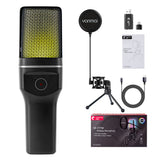 RGB Wireless Desktop Noise Reduction Game Microphone