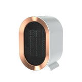 Desktop Electric Heater, Mini Portable Fan Heater, 220V PTC Ceramic Heating Warm Air Blower, Home Office Warmer Machine