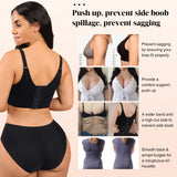 Glossy Surface without a Scratch, Push Up Brassiere with Steel Ring