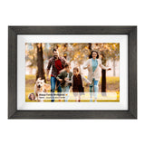 Wooden Frame Smart Touch, HD Wireless Digital Photo Frame