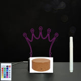 3D Acrylic Handwriting Message Board LED Light, Creative Note Lamp