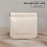 New Camellia Classic Style, Hand-held, Good-looking Portable Cosmetic Bag