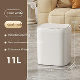 Smart Trash Can with Lid for Bedroom and Living Room, Kitchen Storage Container, Induction Small Car Box, Automatic Smart Dustbin for Bathrooms