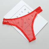 Ladies' Fashion, Full Transparent T-line Panties