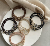 Durable Hair Rope, Adult Hair Elastic Band (Pack of 2)