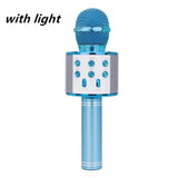 Wireless Microphone Portable Bluetooth Speaker Player, Mini Home KTV for Music Playing, Singing