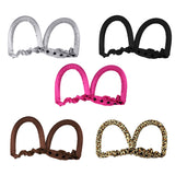 Lazy Sleep Big Wave Hair Curler, Sponge Button Type Heat-free Rubber Hair Band