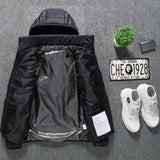 Heated Jacket Coat, USB Electric Cotton Pullover, Thermal Clothing Heating Vest, Men's Clothes for Winters