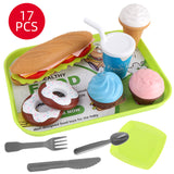 DIY Assembly Simulation, Children's Hamburger Play House Toy