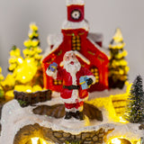 Christmas Snow Model, Electric Music Glowing House