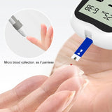 Household Blood Glucose Meter, English Version Medical Grade Precision A Device