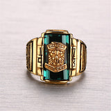 And The Wind 1973 Tiger Walton Navy – Men's Personality Retro Ring