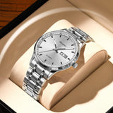 Men's Automatic Steel Belt, Waterproof Luminous Mechanical Watch