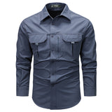 Versatile Casual, Men's Long-sleeved Shirt