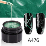 Nail Art, Metal Brushed Nail Glue