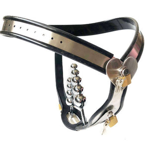 Heart-shaped Women's T-style, Stainless Steel Chastity Belt
