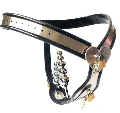 Heart-shaped Women's T-style, Stainless Steel Chastity Belt