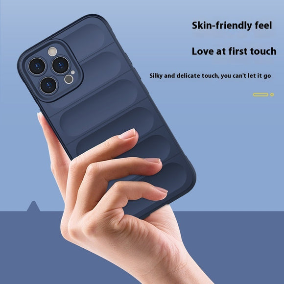 Liquid Silicone All-inclusive Drop-resistant Phone Case (Smartphone not Included)