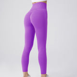 Seamless Fitness Pants, Tummy Control, Workout, Running, Yoga Leggings for Women