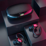 Sports Ear Bone Conduction, Wireless Bluetooth Headset