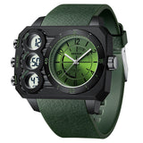 Rugged Outdoor Sports Watch for Men – Large Dial Dual Display Waterproof Design