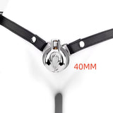 Stainless Steel Chastity Lock, Men's Anti-escape Catheter Device