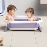 Children's Hair Washing Recliner Bath Bucket, Baby Bath Tub Foldable Tub Supplies